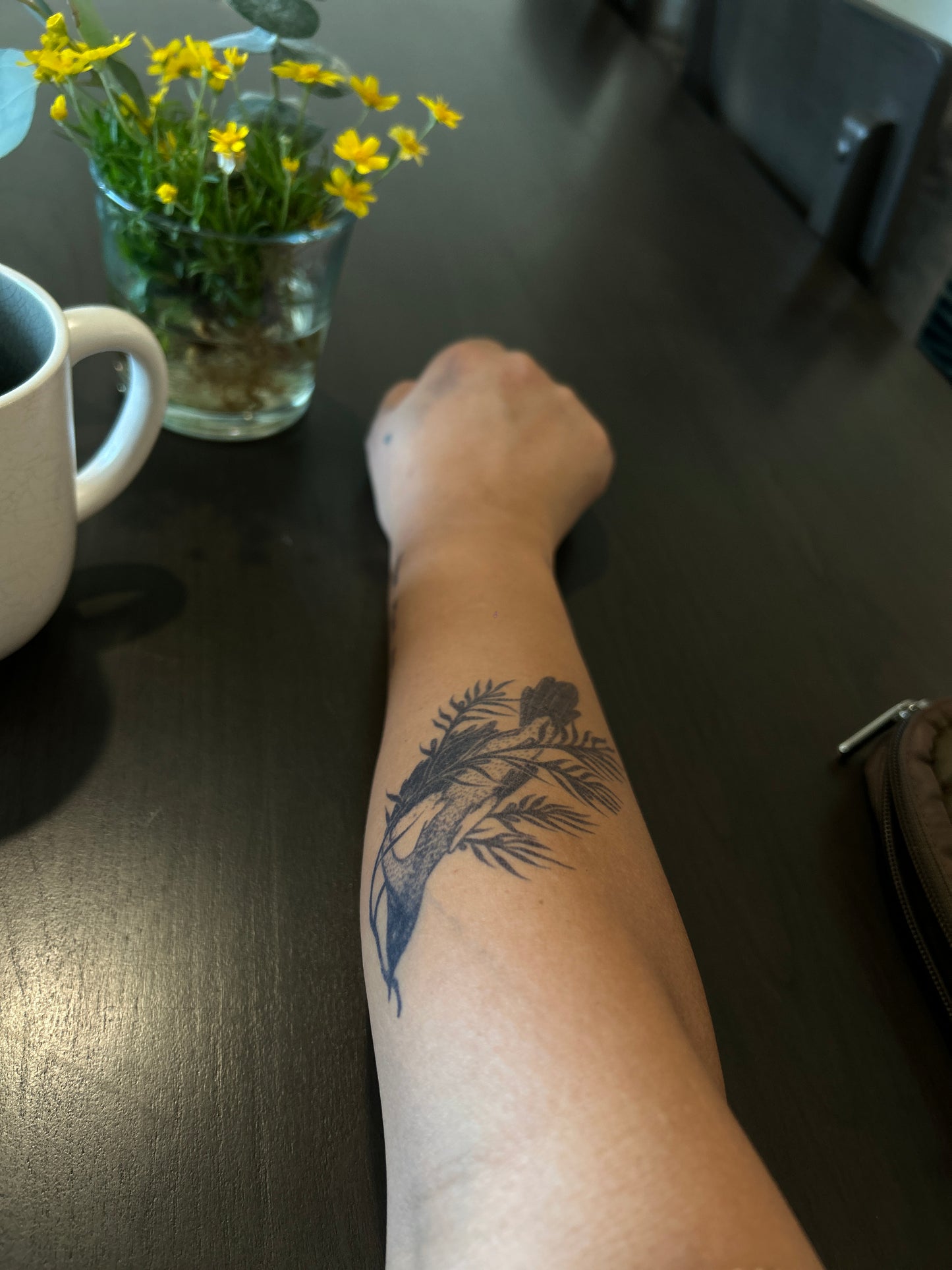 Peace Bird Tattoo | 2 Week Semi Permanent Temporary Tattoo | Plant Based Vegan Tattoo | Spiritual Tattoo | Large Bird Tattoo | Freedom Tattoo | Symbolic Tattoo
