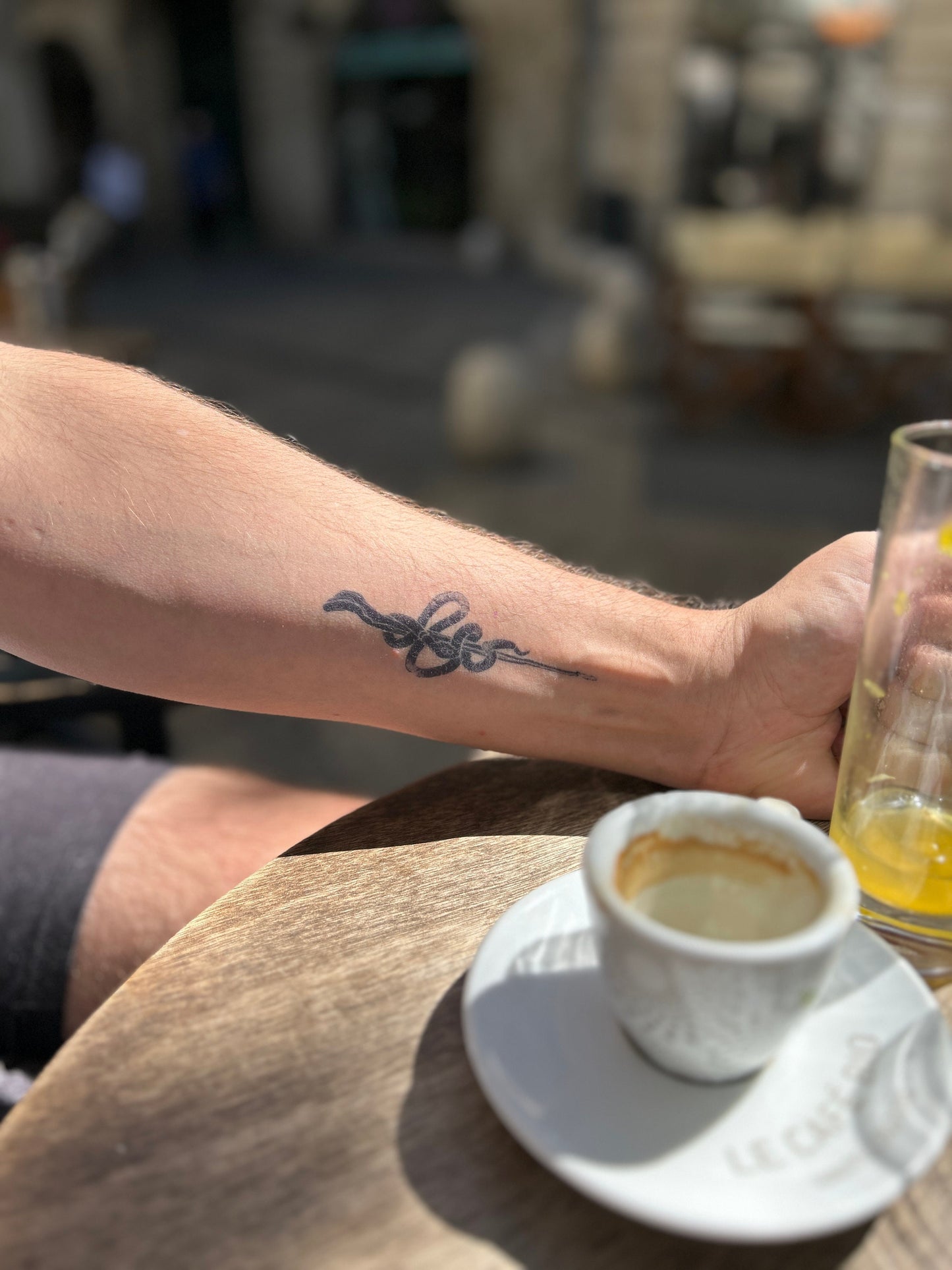 Caduceus Snake Tattoo | Semi Permanent Temporary Tattoo | Plant Based Vegan Tattoo | Medical Tattoo | Staff of Moses Tattoo