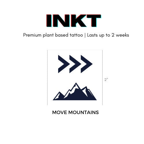 Mountain Tattoo Geometric Tattoo Arrow Tattoo 2 Week Tattoo Temporary Tattoo Semi Permanent Tattoo Abstract Tattoo Minimalist Tattoo Travel