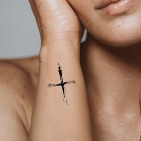 Sword Tattoo 2 Week Tattoo Vegan Tattoo Semi Permenent Tattoo Temporary Tattoo Spiritual Tattoo Christian Tattoo Bleeding Tattoo Festival